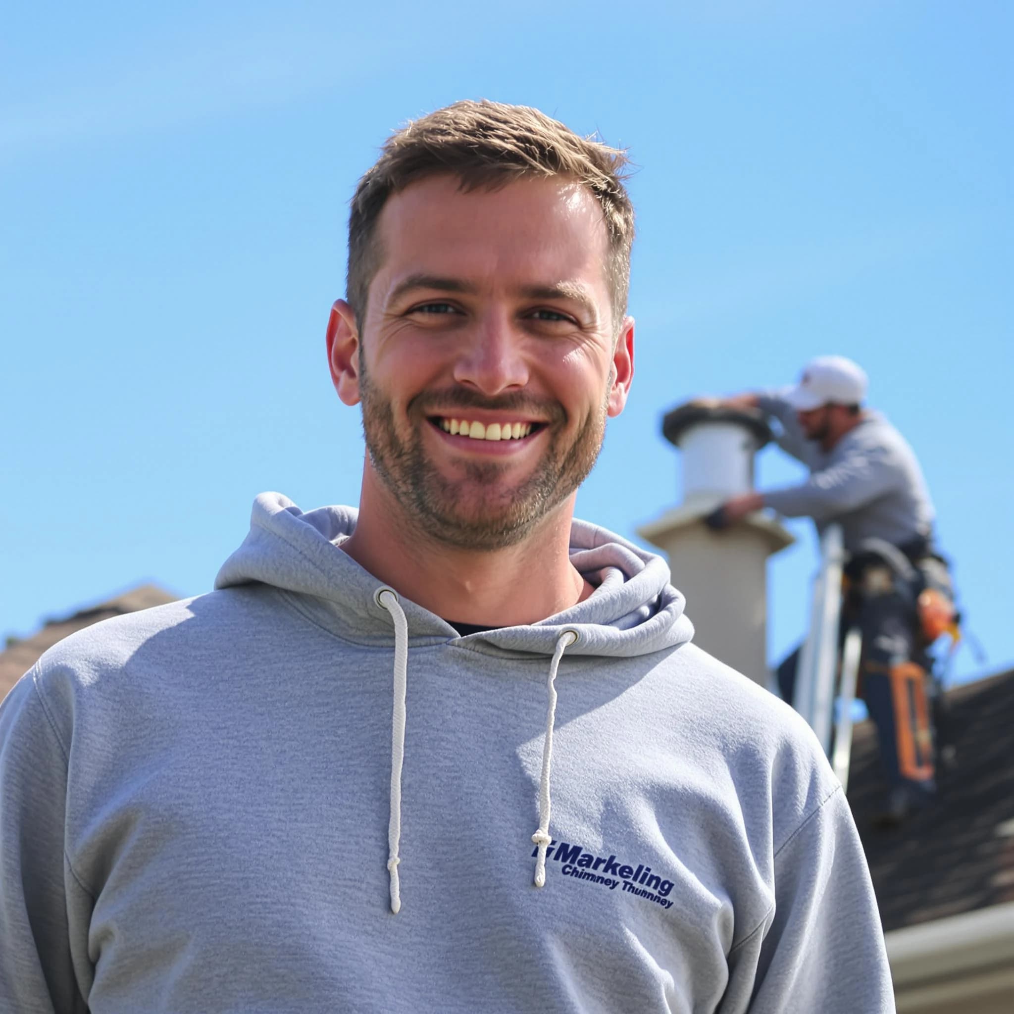 The Dunwoody Chimney Sweep team.