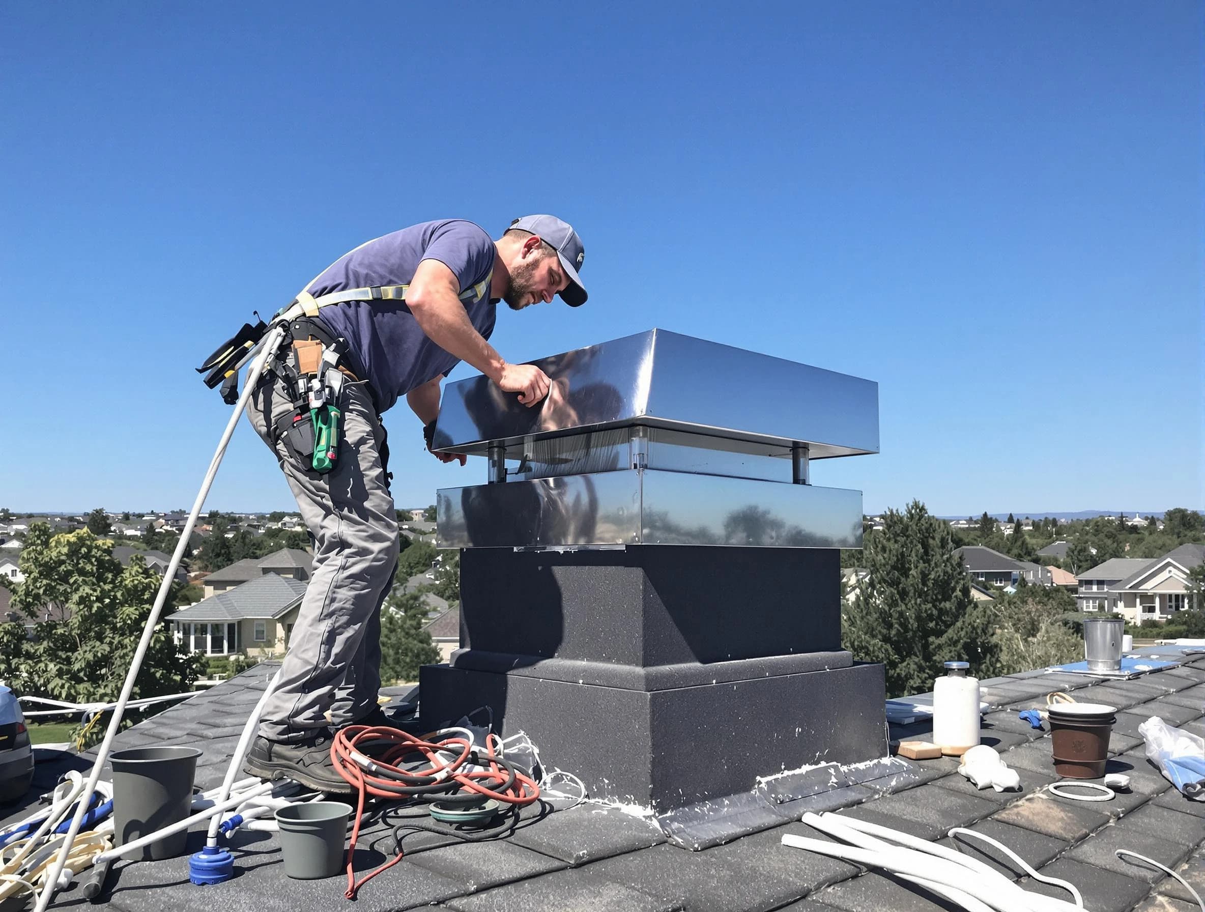 Chimney Cap Services service in Dunwoody, GA
